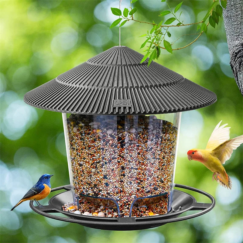 Squirrel Proof Wild Large Capacity Bird Feeder