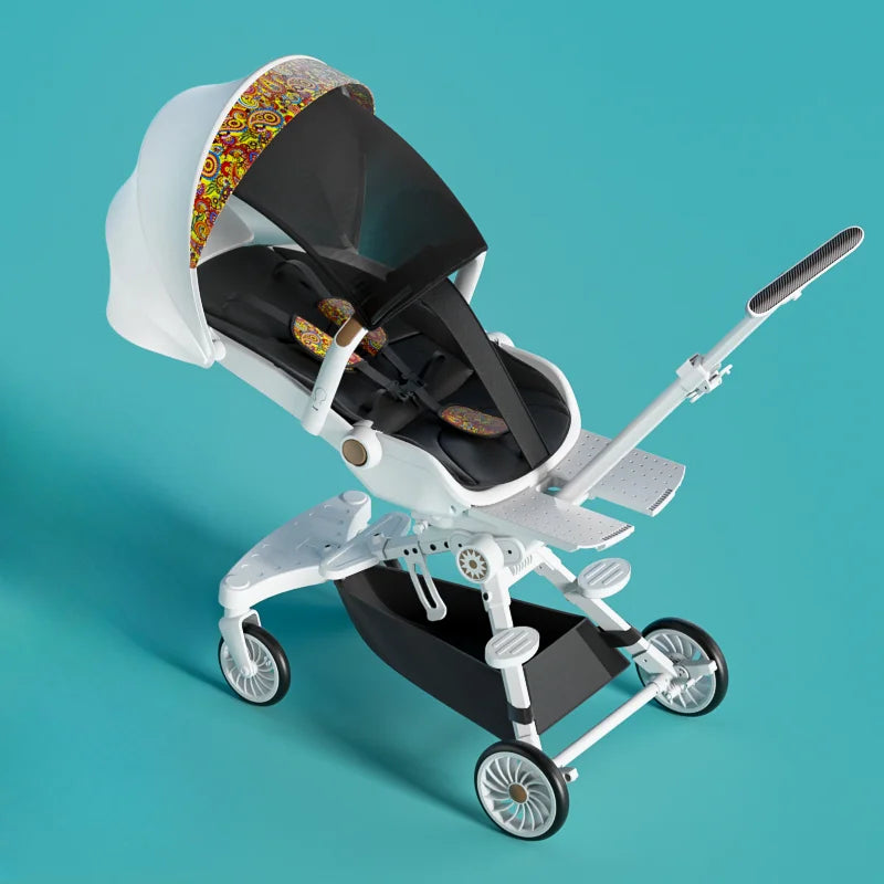 Folding Four Wheels Lightweight Baby Stroller