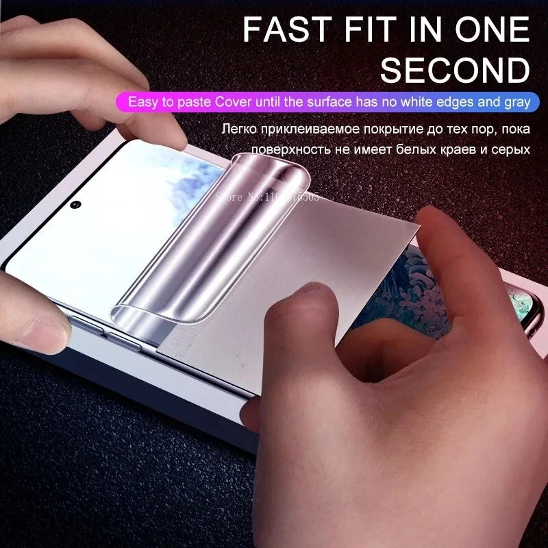 Anti-Spy Hydrogel Screen Protector Set