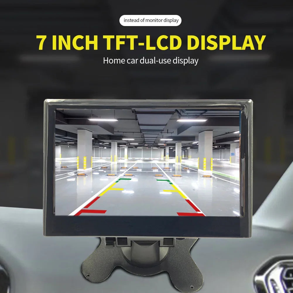 7 Inch Car Monitor TFT LCD Color Screen