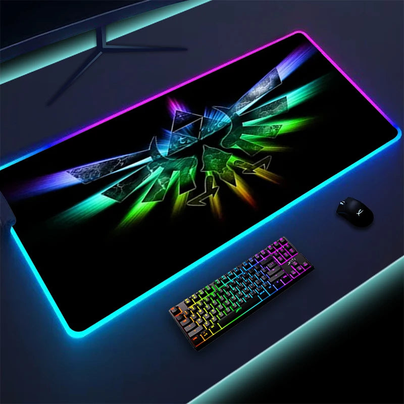 RGB Gamer Mouse Pad with Light Effects