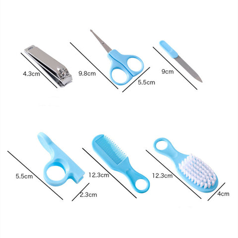 6Pcs Baby Grooming Kit Set