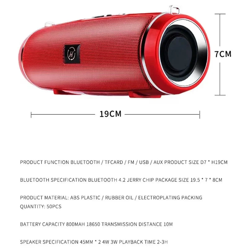 200W Portable Bluetooth Speaker