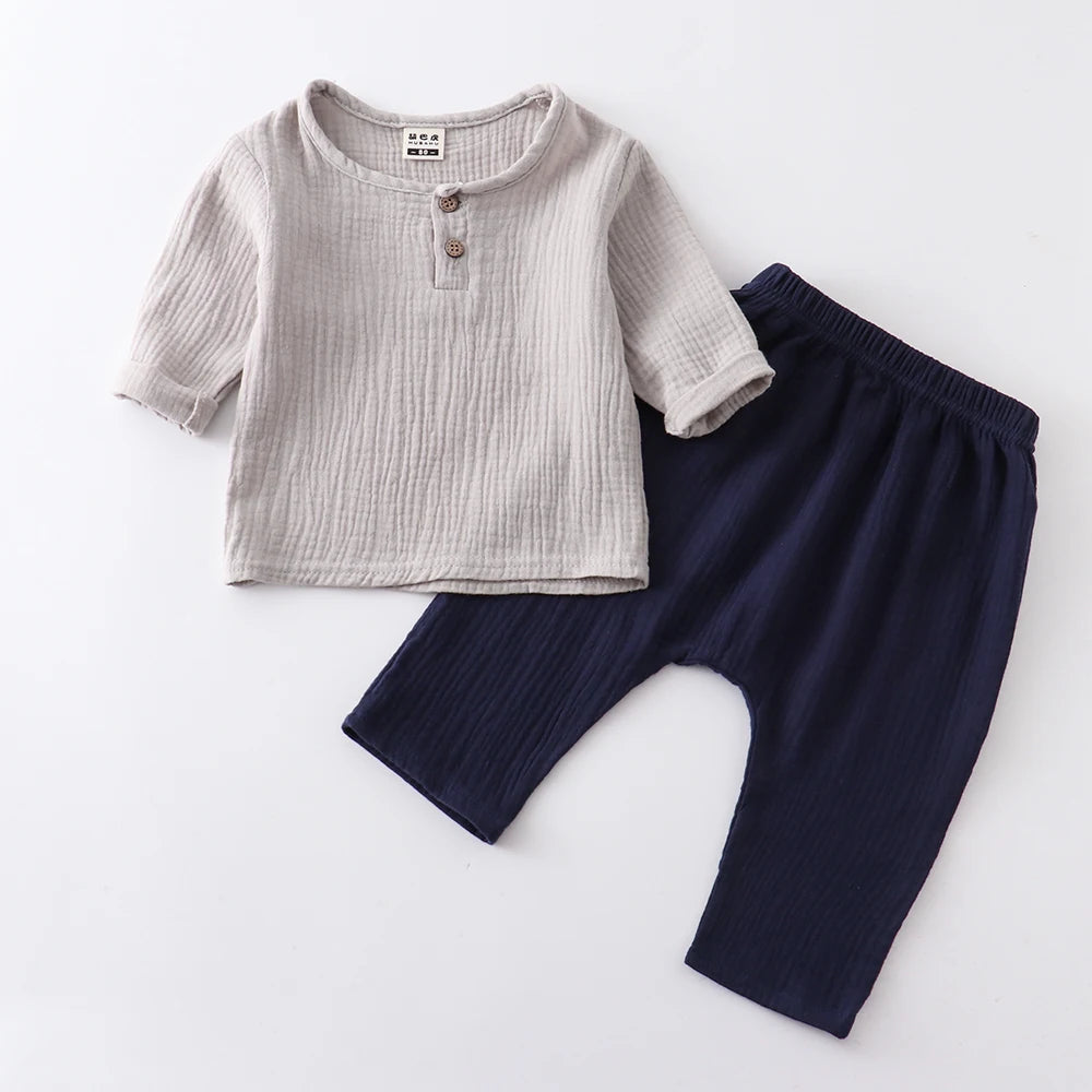 Summer Fashion Kids Linen T-Shirt