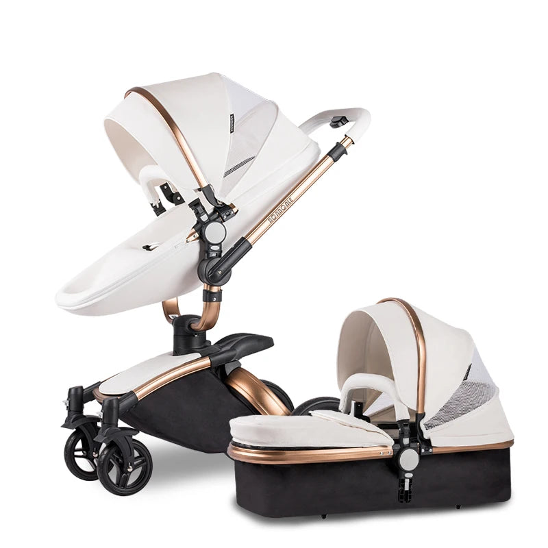 Luxury 3 in 1 Baby Stroller