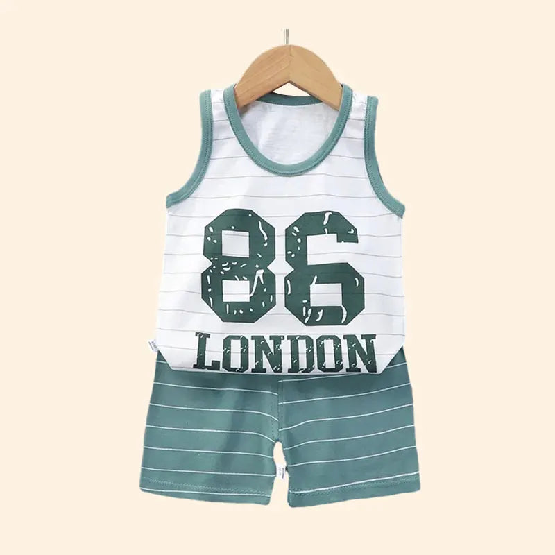 Kids Summer Vest Set