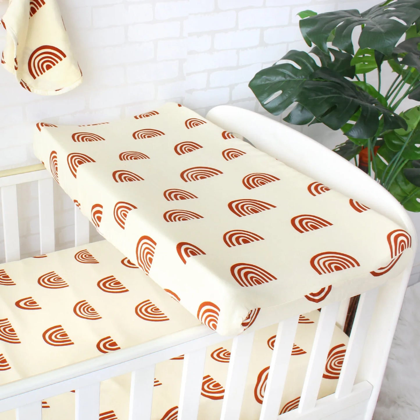 Soft Bamboo Cotton Changing Pad Cover