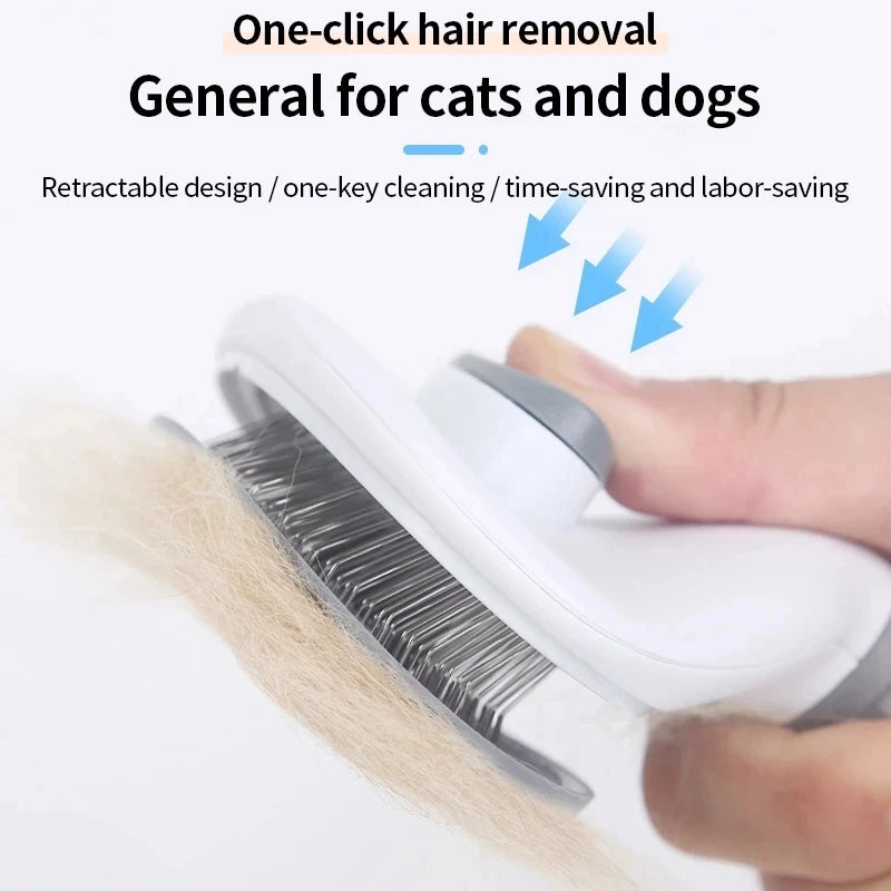 Stainless Steel Pet Grooming Brush