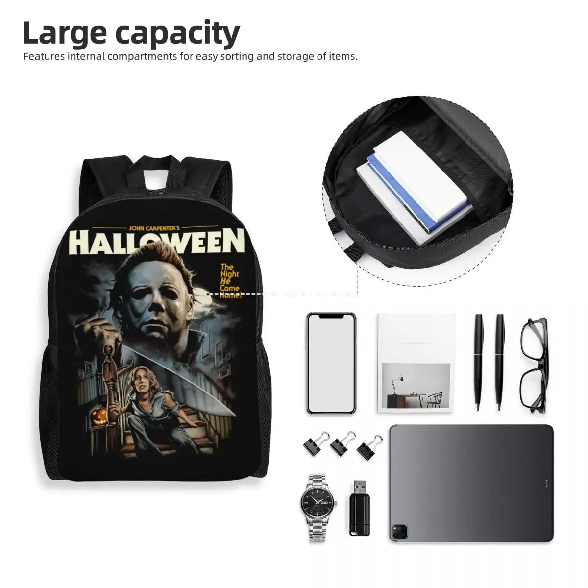 Customized Michael Myers Backpack