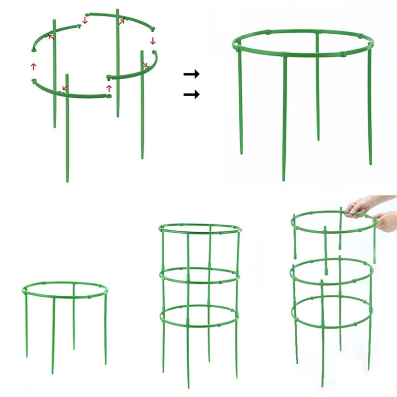 Durable Plastic Plant Support Cage