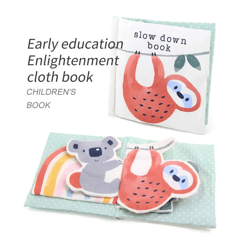 3D Cloth Book Toddler Learning Toy