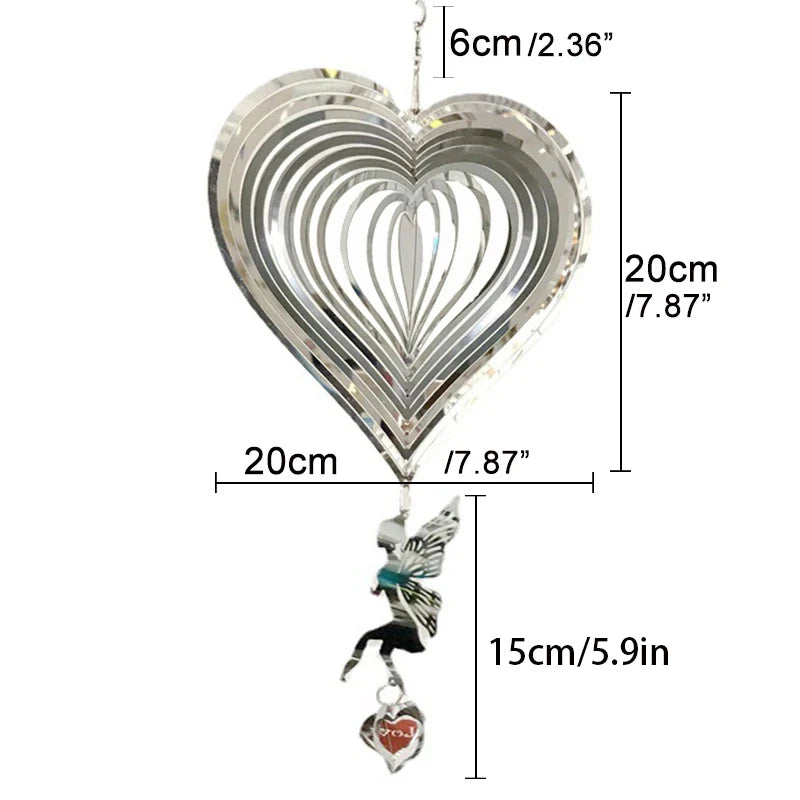 Fairy Wind Spinner Chimes - Outdoor Wedding Decor