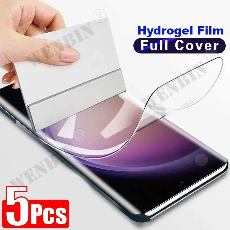 5Pcs Samsung Hydrogel Screen Protectors