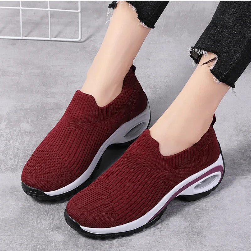 2024 Women's Wedge Platform Sneakers