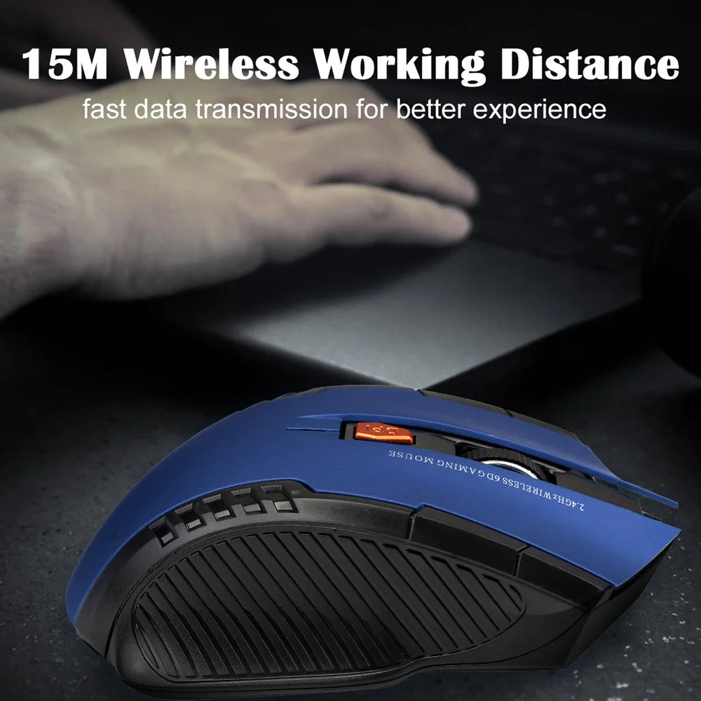 ORZERHOME 2.4GHz Wireless Optical Mouse