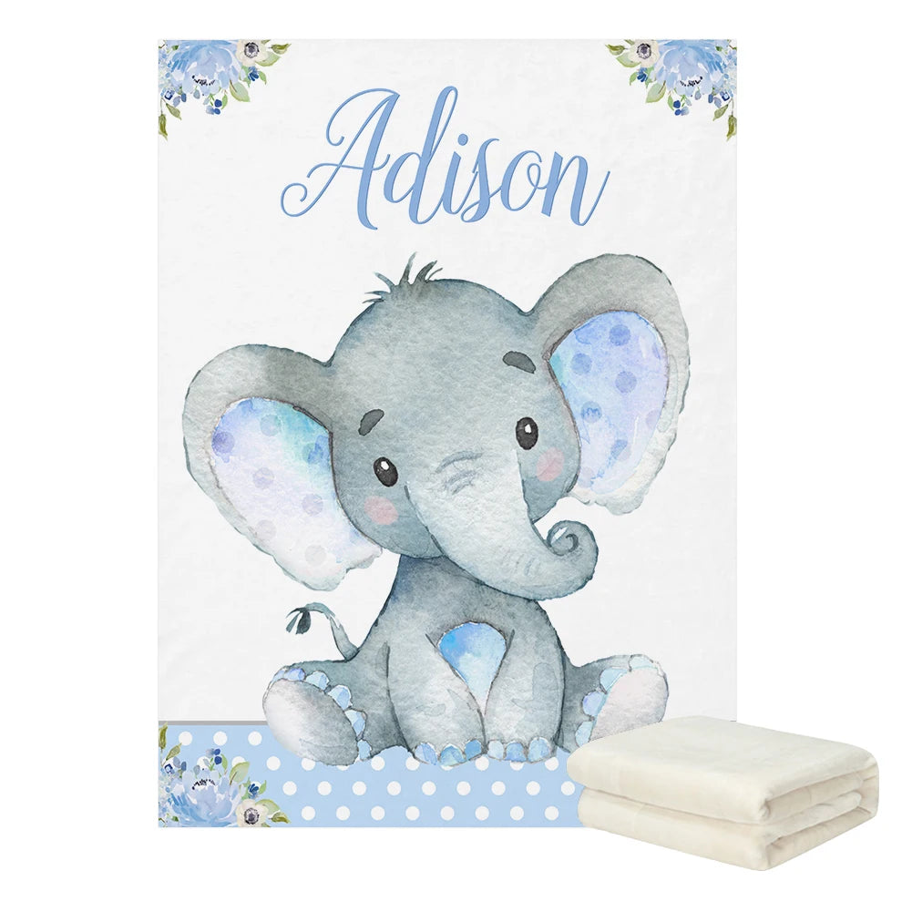 Custom Name Baby Boy Crib Bedding Set