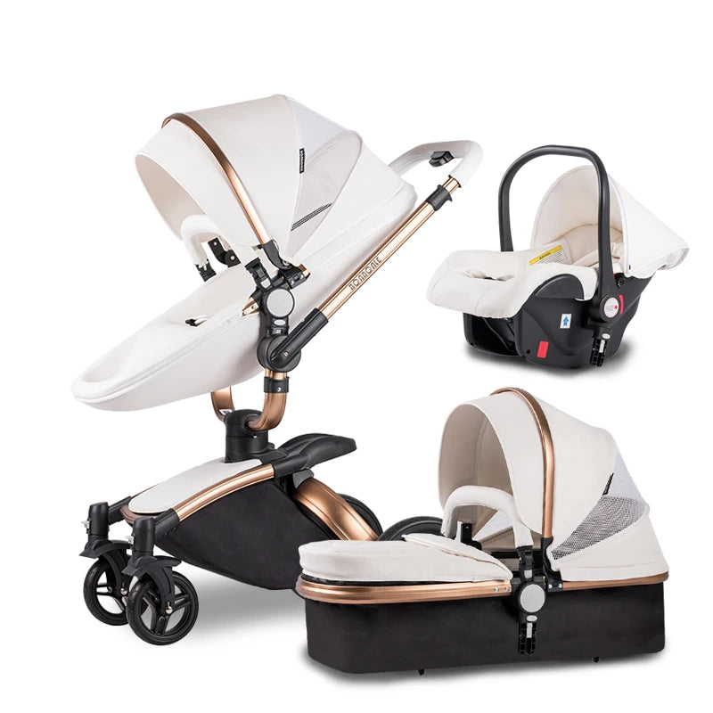 Luxury 3 in 1 Baby Stroller