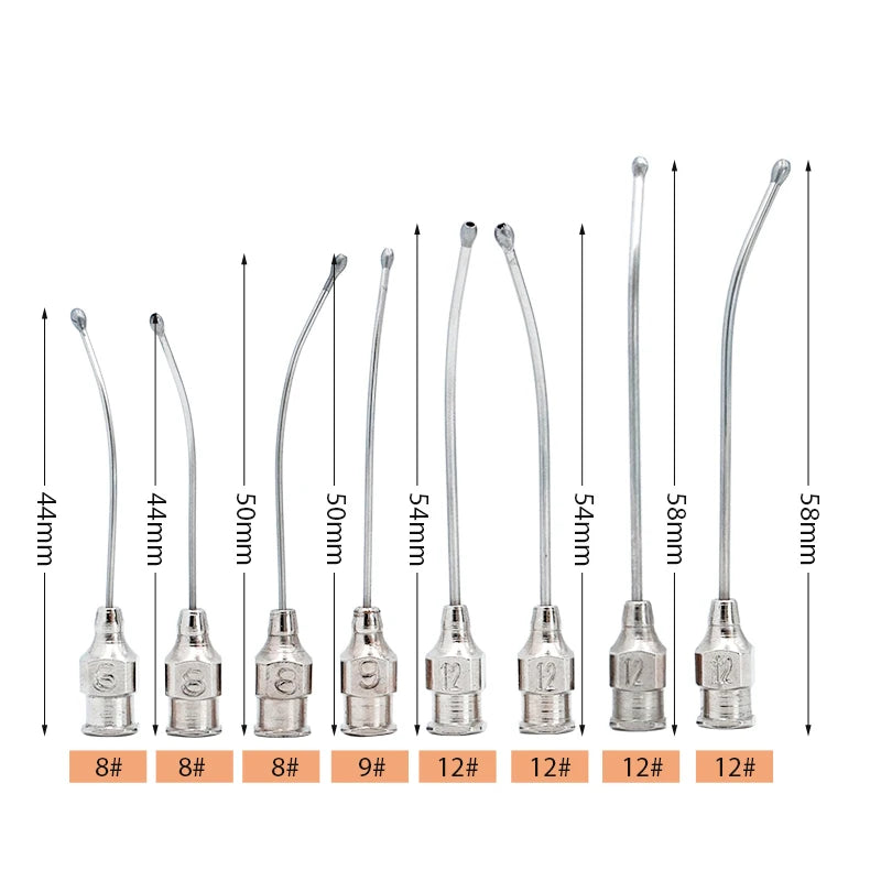 Stainless Steel Birds Feeding Syringe