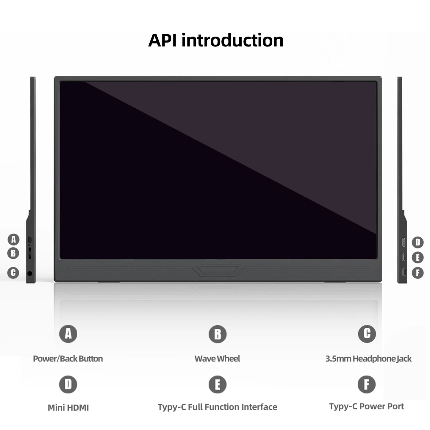 14-inch 1920*1080 Portable 60HZ Monitor