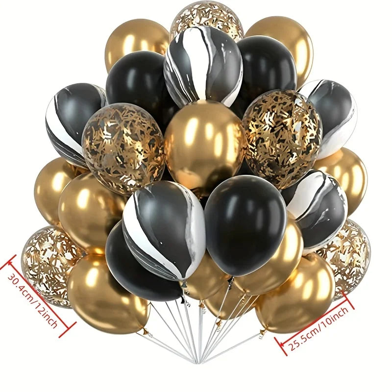 30pcs Confetti Latex Balloons