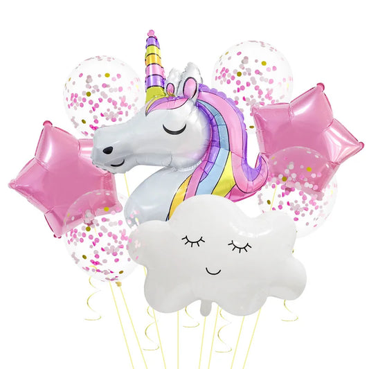 Unicorn Party Balloons Set