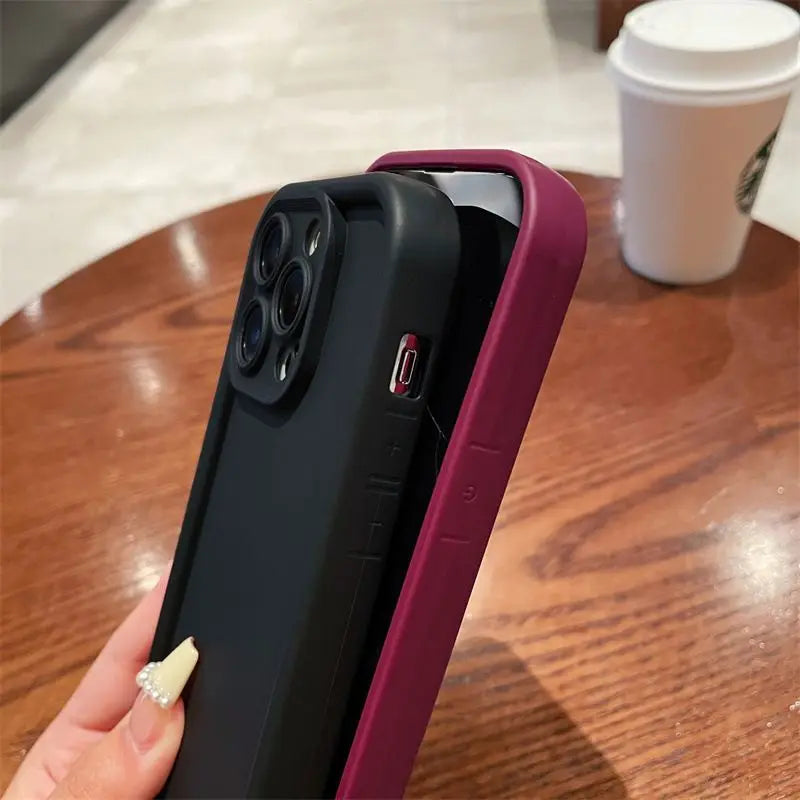 Cute Silicone iPhone Case with Camera Protection