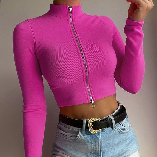 Sexy Crop Top Women T Shirt