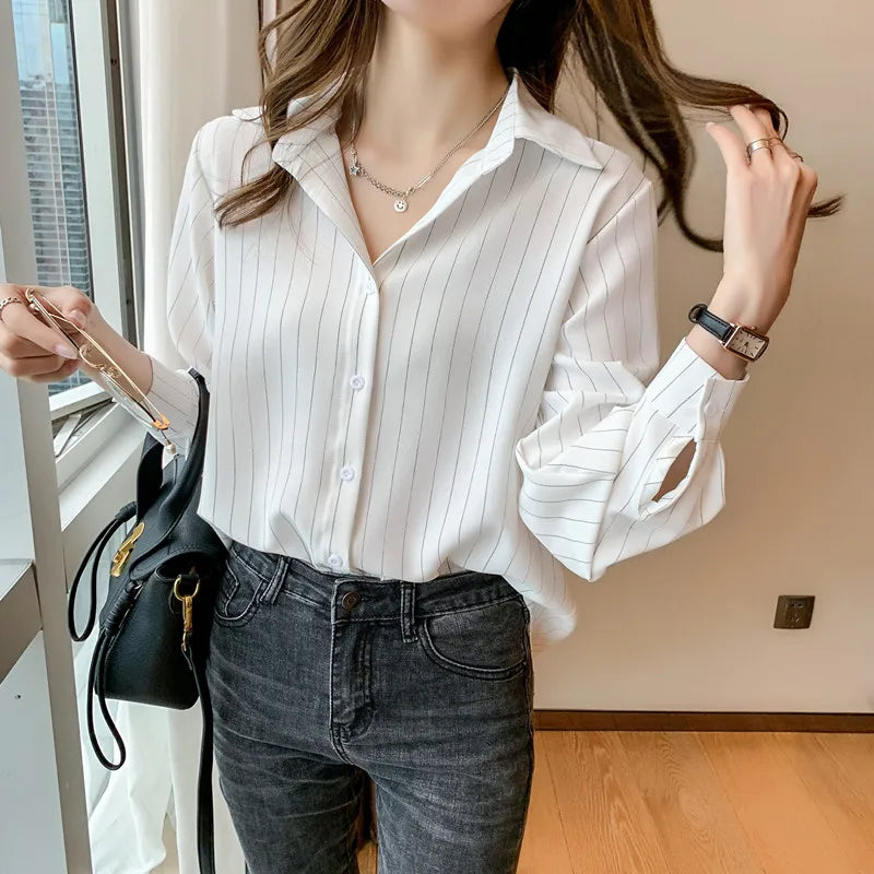 2024 Fashion Chiffon Blouse - Stylish & Affordable