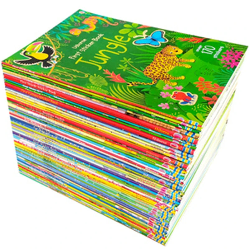 Interactive Kids Sticker Book Set