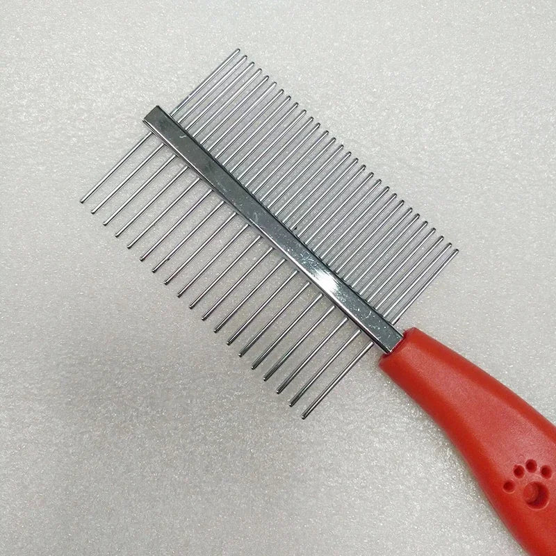 Pet Grooming Double-Sided Comb Brush