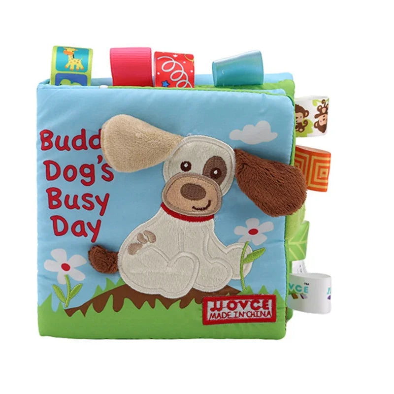 Educational Animal Cloth Books Set