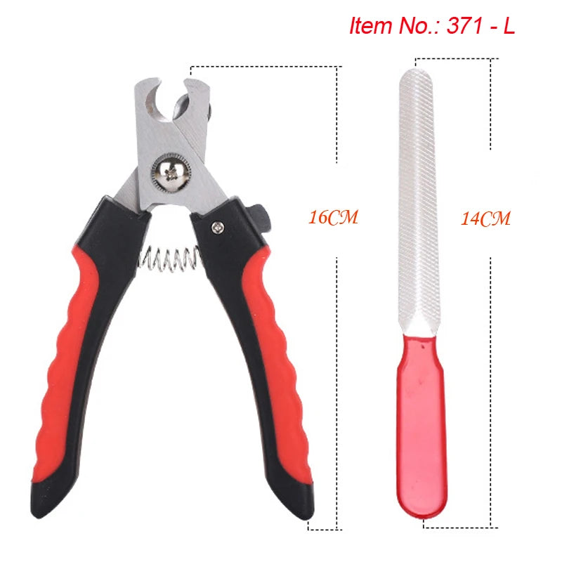 Professional Pet Nail Clipper Cutter for Cats and Dogs