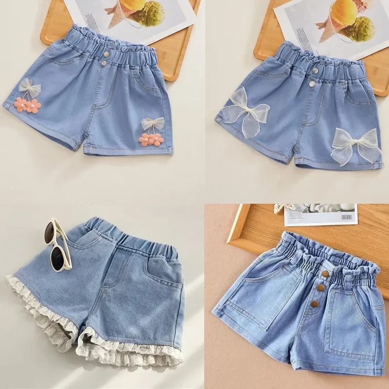 Fashion Girls Denim Shorts