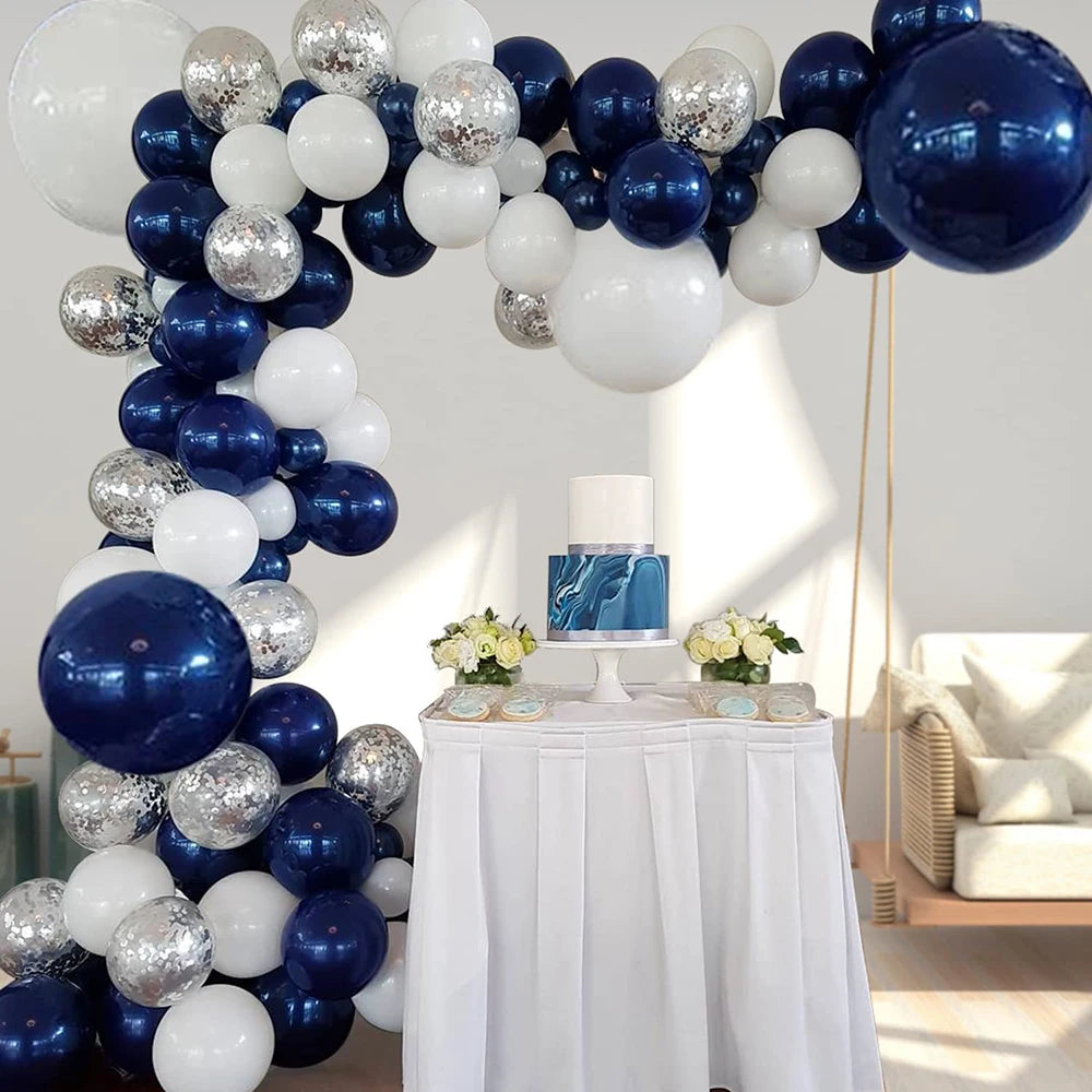 Navy Blue Balloon Arch Kit