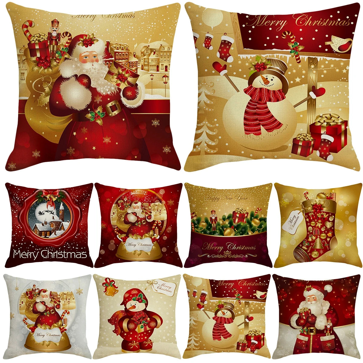 Christmas Cushion Cover - Festive Home Decor 2023