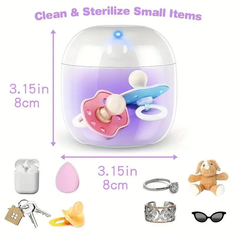 Mini UV Baby Pacifier Sterilizer Box