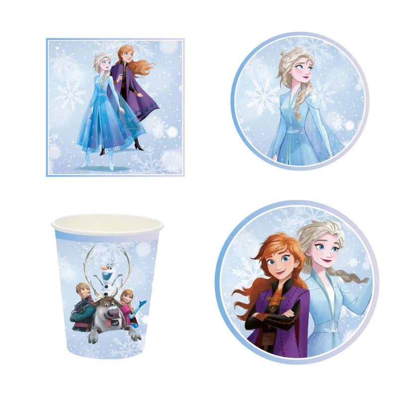 Frozen Theme Party Supplies - Girl's Birthday