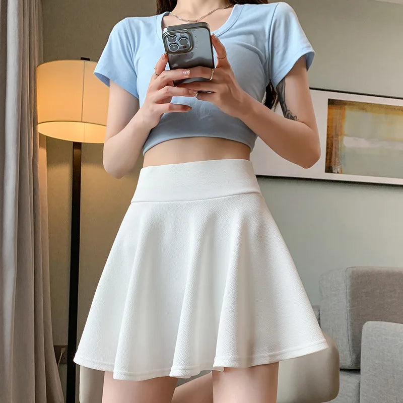 Women's Sexy Mini Pleated Skirt