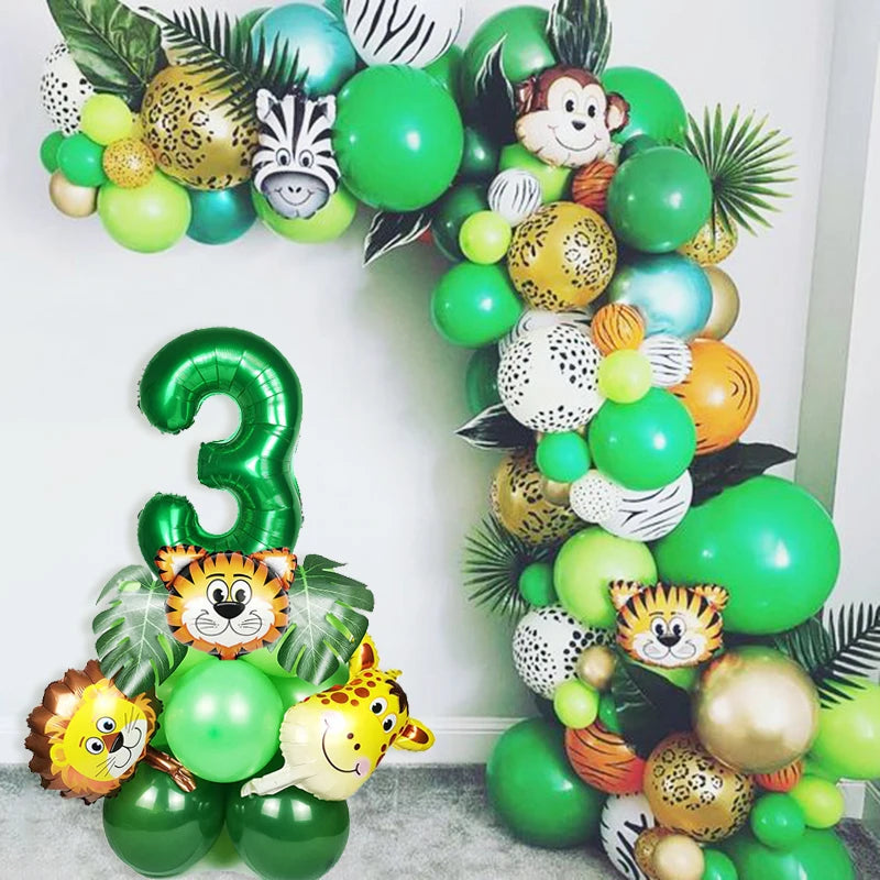 Jungle Safari Party Supplies Set