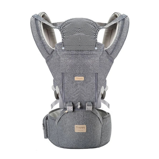 5-in-1 Baby Carrier Backpack - Ergonomic & Certified