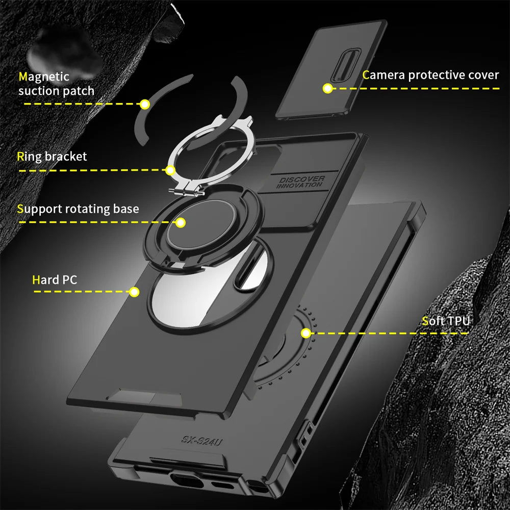 Samsung Defender Case with Slide Camera Protection