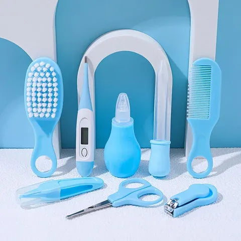 Portable Baby Care Kit - 8pcs Set