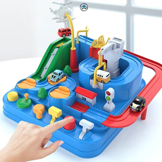 Interactive Racing Rail Car Toy