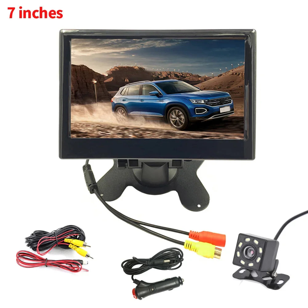 7 Inch Car Monitor TFT LCD Color Screen