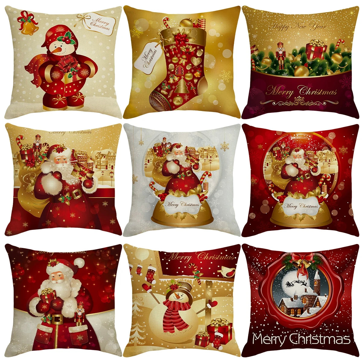 Christmas Cushion Cover - Festive Home Decor 2023