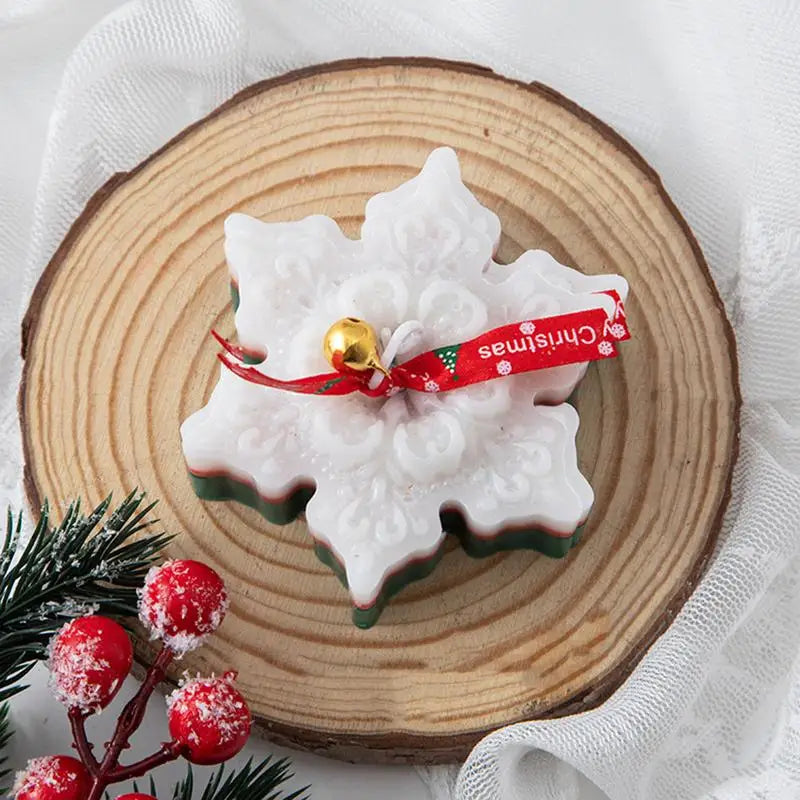 Snowflake Christmas Aromatherapy Candle