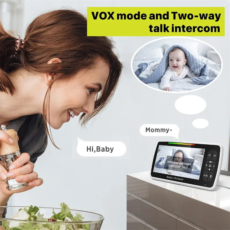 Babystar 5-inch Video Baby Monitor