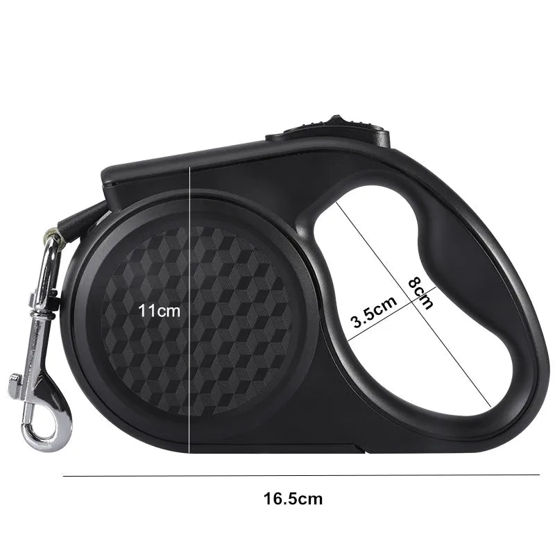 5m Retractable Dog Leash for 0-20kg Dogs