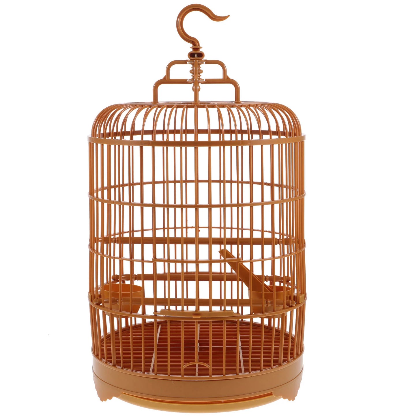 Plastic Bird Cage with Stand - Large Capacity