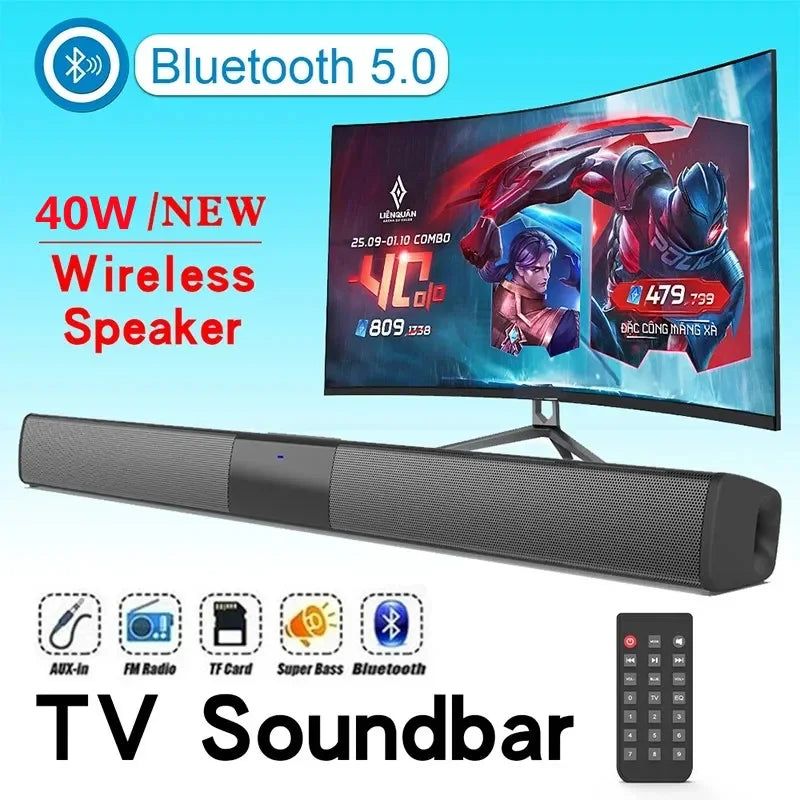 HIFI Bluetooth Speaker Soundbar Subwoofer